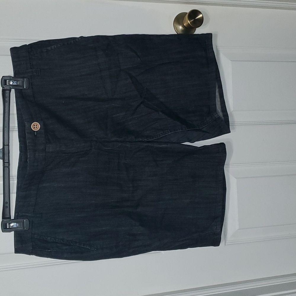 DENIM BERMUDA SHORTS